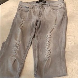 Express legging mid rise jeans